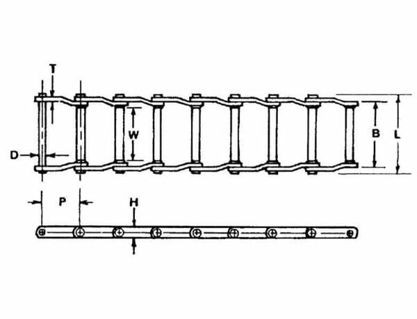 Welded Drag Chain - PEER Chain