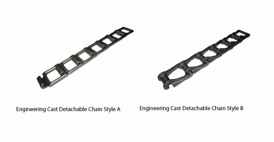 Steel Detachable Chain Size Chart