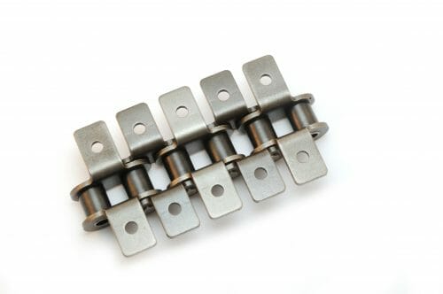 ANSI Standard Roller Chains with Attachments