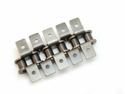 ANSI Standard Roller Chains with Attachments