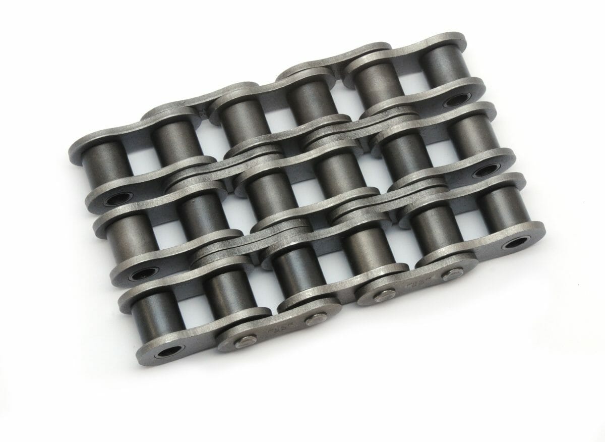 Roller chain lubrication