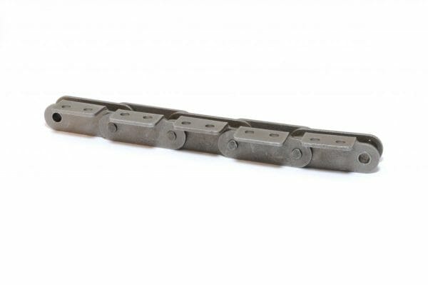 C2080HR A-2 /
C2082HR A-2 - ANSI Standard Double Pitch Roller Chain A-2 Attachment
