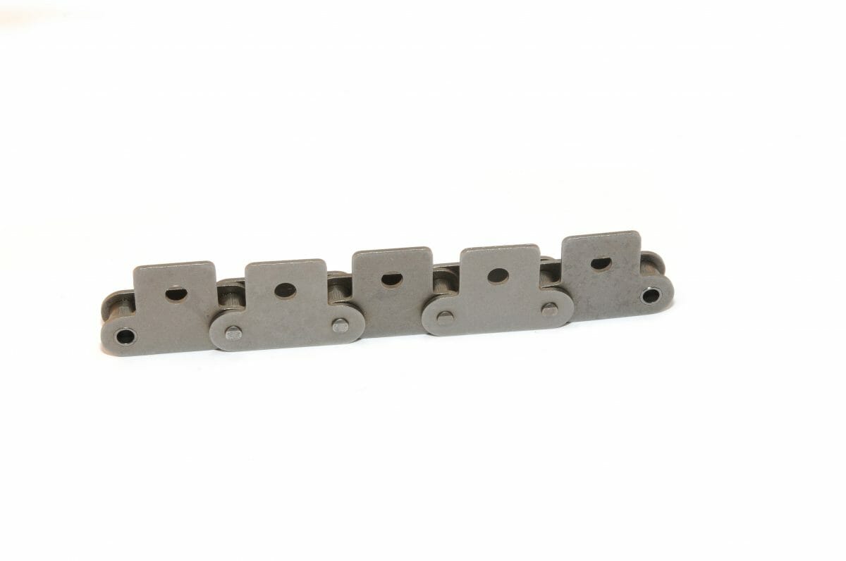 C2120HR SA-1 /
C2122HR SA-1 - ANSI Standard Double Pitch Roller Chain SA-1 Attachment