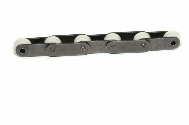 C2042R ANSI Standard CType Double Pitch Roller Chain with Delrin