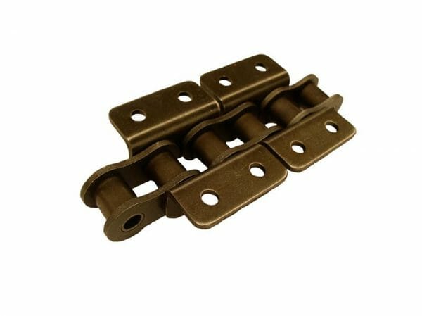 35R WK-2 - ANSI Standard Roller Chain - WK-2 Wide Contour Attachment