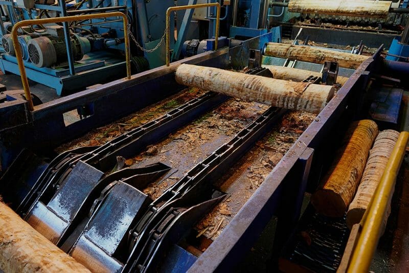 Highly Durable Welded Steel Chain For Lumber